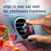 imageFebreze Car Ocean Scent Air Freshener Vent Clip 07 oz Car Vent Clip Pack of 4007 Fl Oz Pack of 2