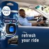 imageFebreze Car Ocean Scent Air Freshener Vent Clip 07 oz Car Vent Clip Pack of 4007 Fl Oz Pack of 4