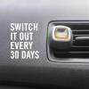 imageFebreze Car Ocean Scent Air Freshener Vent Clip 07 oz Car Vent Clip Pack of 4013 Fl Oz Pack of 2