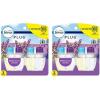 imageFebreze PLUG Linen ampamp Sky Starter Kit ampamp 2 87 fl oz Refills087 Fl Oz Pack of 4