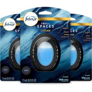 imageFebreze Bathroom Air Freshener OdorFighting Plug In Alternative Air Fresheners for Home and Bathroom and Kitchen Closet Air Fresheners Ocean Scent 4 Count025 Fl Oz Pack of 3
