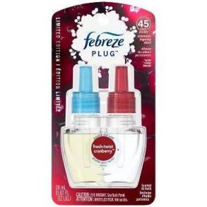 imageFebreze PLUG Linen ampamp Sky Starter Kit ampamp 2 87 fl oz Refills087 Fl Oz Pack of 4