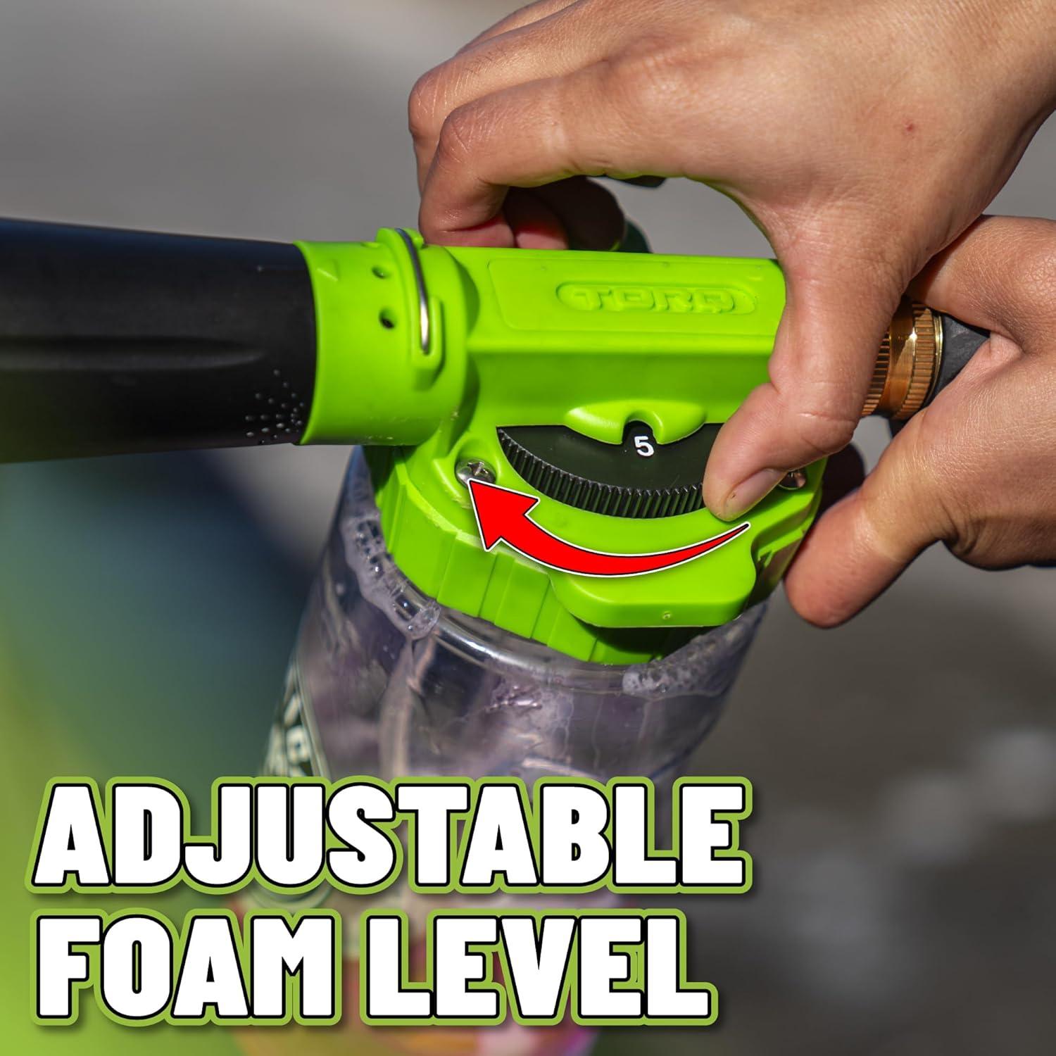 imageChemical Guys ACC326  TORQ Foam Blaster 6 Foam Wash Gun  The Ultimate Car Wash Foamer that Connects to Any Garden HoseFOAM BLASTER ONLY
