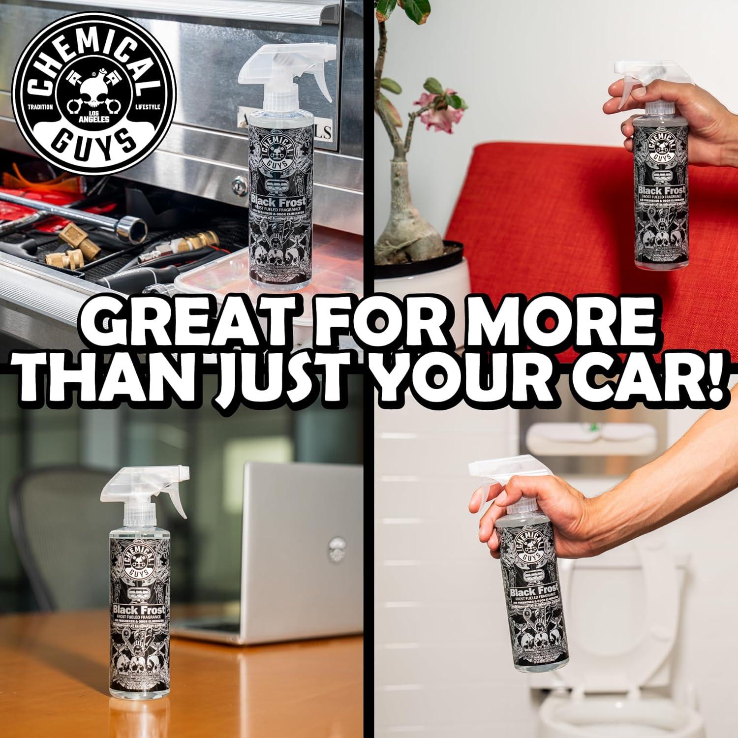 imageChemical Guys AIR06916 Signature Scent Premium Air Freshener and Odor Eliminator Smell of Success Great for Cars Trucks SUVs RVs Home Office ampamp More 16 fl oz16 Fl Oz Pack of 2