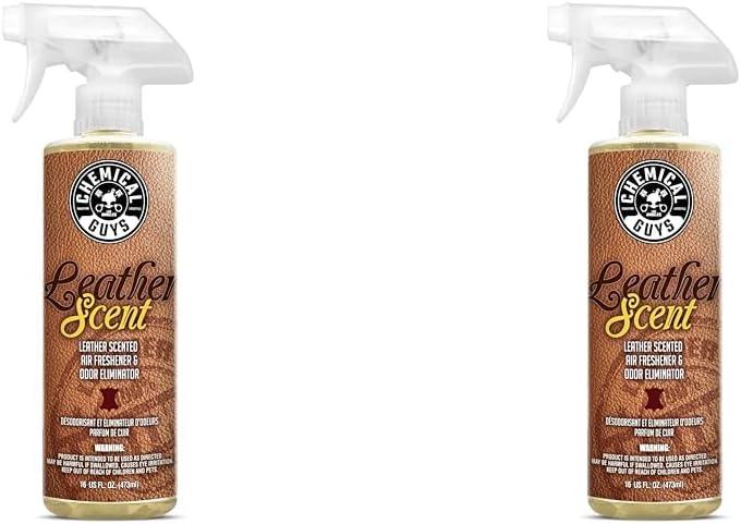 imageChemical Guys AIR10132 New Car Smell Premium Air Freshener and Odor Eliminator LongLasting Scent Great for Cars Trucks SUVs RVs ampamp More Extra Large 32 fl oz16 Fl Oz Pack of 2