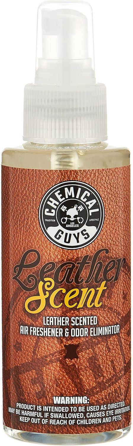 imageChemical Guys AIR10132 New Car Smell Premium Air Freshener and Odor Eliminator LongLasting Scent Great for Cars Trucks SUVs RVs ampamp More Extra Large 32 fl oz1 Count Pack of 1