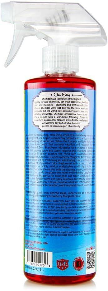 imageChemical Guys AIR23304 Fresh Glazed Doughnut Scent Premium Air Freshener and Odor Eliminator Great for Cars Trucks SUVs RVs Home Office Dorm Room ampamp More 4 fl oz16 Fl Oz Pack of 1