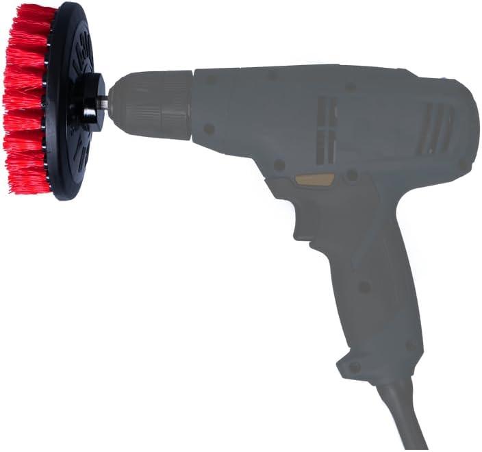 imageChemical Guys Acc201BrushMD Medium Duty Carpet Brush with Drill Attachment YellowHeavy Duty