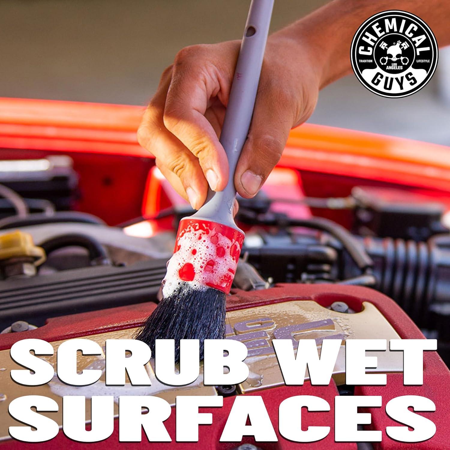 imageChemical Guys AccS90 Boars Hair Detailing BrushExterior Brushes