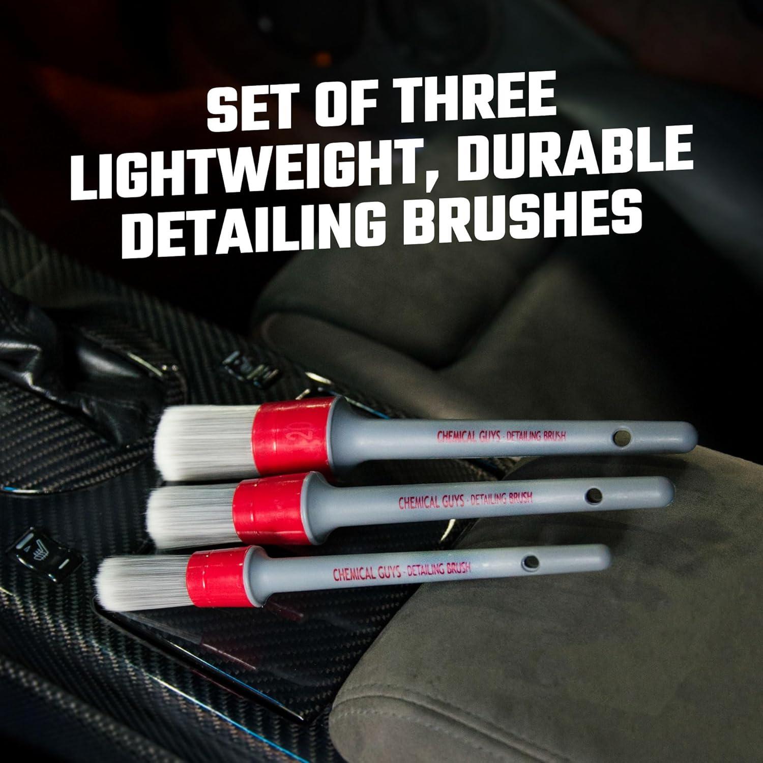 imageChemical Guys AccS90 Boars Hair Detailing BrushInterior Brushes