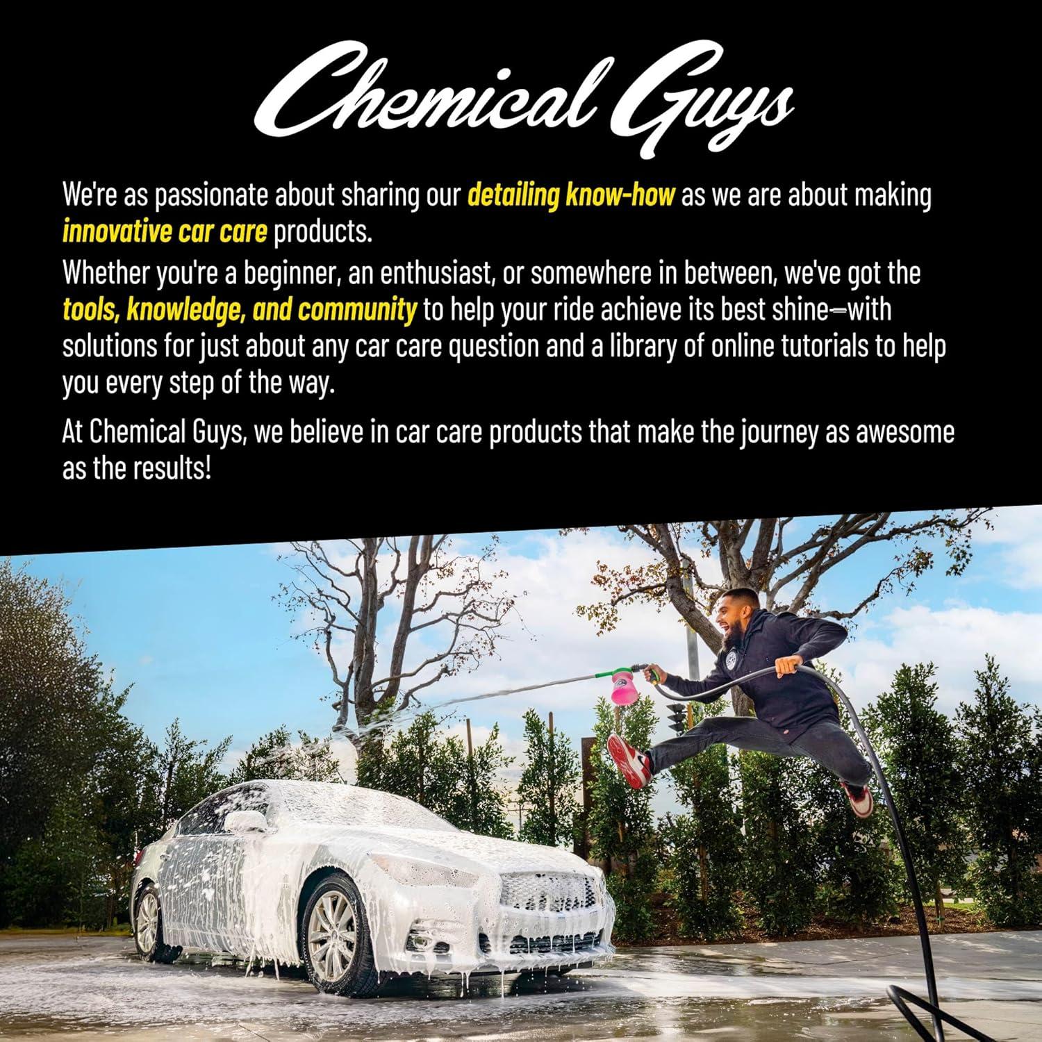 imageChemical Guys HOL401 Eco Friendly Drought Buster Waterless Car Wash ampamp Wax Kit 8 ItemsMr Sprayer