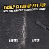 imageChemical Guys ACCS06 Professional Rubber Pet Hair Removal Brush Great for Cars Trucks SUVs RVs OnTheGo Home Furniture ampamp More Black