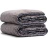 imageChemical Guys Woolly Mammoth Large Super Absorbent and Soft Microfiber Towels for Cars Gray 36 x 25 inches 2PackGray