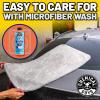 imageChemical Guys Woolly Mammoth Large Super Absorbent and Soft Microfiber Towels for Cars Gray 36 x 25 inches 2PackGray