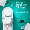 imageFebreze Plug in Air Freshener OdorFighting Scented Oil Refill Air Fresheners for Home and Bathroom and Kitchen Long Lasting for Strong Odors Unstopables Fresh Scent 087oz Refills 3 Count3 Count Pack of 1