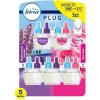 imageFebreze Plug In Air Freshener OdorFighting Scented Oil Starter Kit Air Fresheners for Home and Bathroom and Kitchen Long Lasting for Strong Odors Downy April Fresh Scent Warmer  2 Refill087 Fl Oz Pack of 5