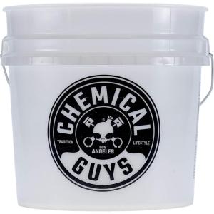 imageChemical Guys ACC161 Heavy Duty Smoked Obsidian Black Detailing Bucket 45 Gal and Bucket Lid for Car Wash Boat Truck RV Fishing ampamp MoreBucket Only