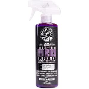 imageChemical Guys HOL70016 Heavy Duty Floor Mat Cleaning Kit with Mat Renew Rubber  Vinyl Floor Mat cleaner and Protectant 16 fl oz Drill Brush Attachment ampamp Workhorse Towels 5 Item Kit16 Fl Oz Pack of 1