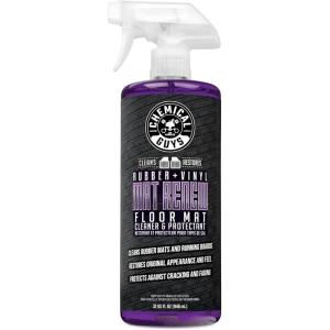 imageChemical Guys HOL70016 Heavy Duty Floor Mat Cleaning Kit with Mat Renew Rubber  Vinyl Floor Mat cleaner and Protectant 16 fl oz Drill Brush Attachment ampamp Workhorse Towels 5 Item Kit1 Count Pack of 1