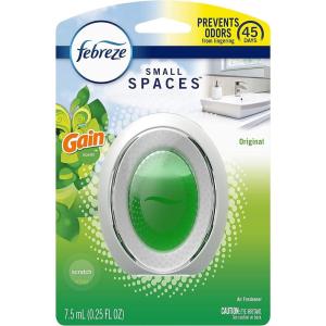 imageFebreze Bathroom Air Freshener OdorFighting Plug In Alternative Air Fresheners for Home and Bathroom and Kitchen Closet Air Fresheners Gain Original Scent 4 Count1 Count Pack of 6