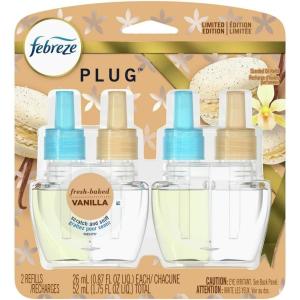imageFebreze OdorFighting Fade Defy PLUG Air Freshener Downy April Fresh Gain Original Linen ampamp Sky 3 87 fl oz Oil RefillsVanilla