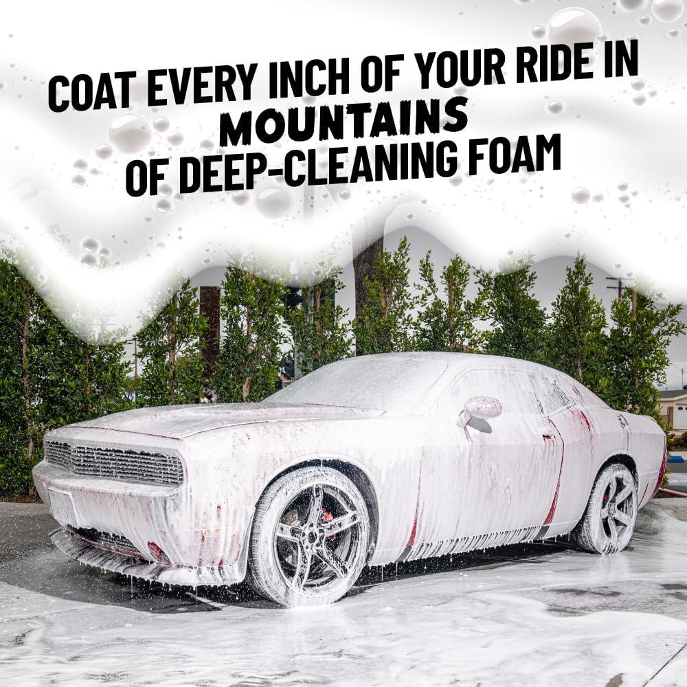 imageChemical Guys EQP312 TORQ Professional Max Foam 8 Cannon ampamp Honey Dew Snow Foam Soap Kit Safe for Cars Trucks SUVs RVs ampamp More 128 fl oz 1 GallonHOL144