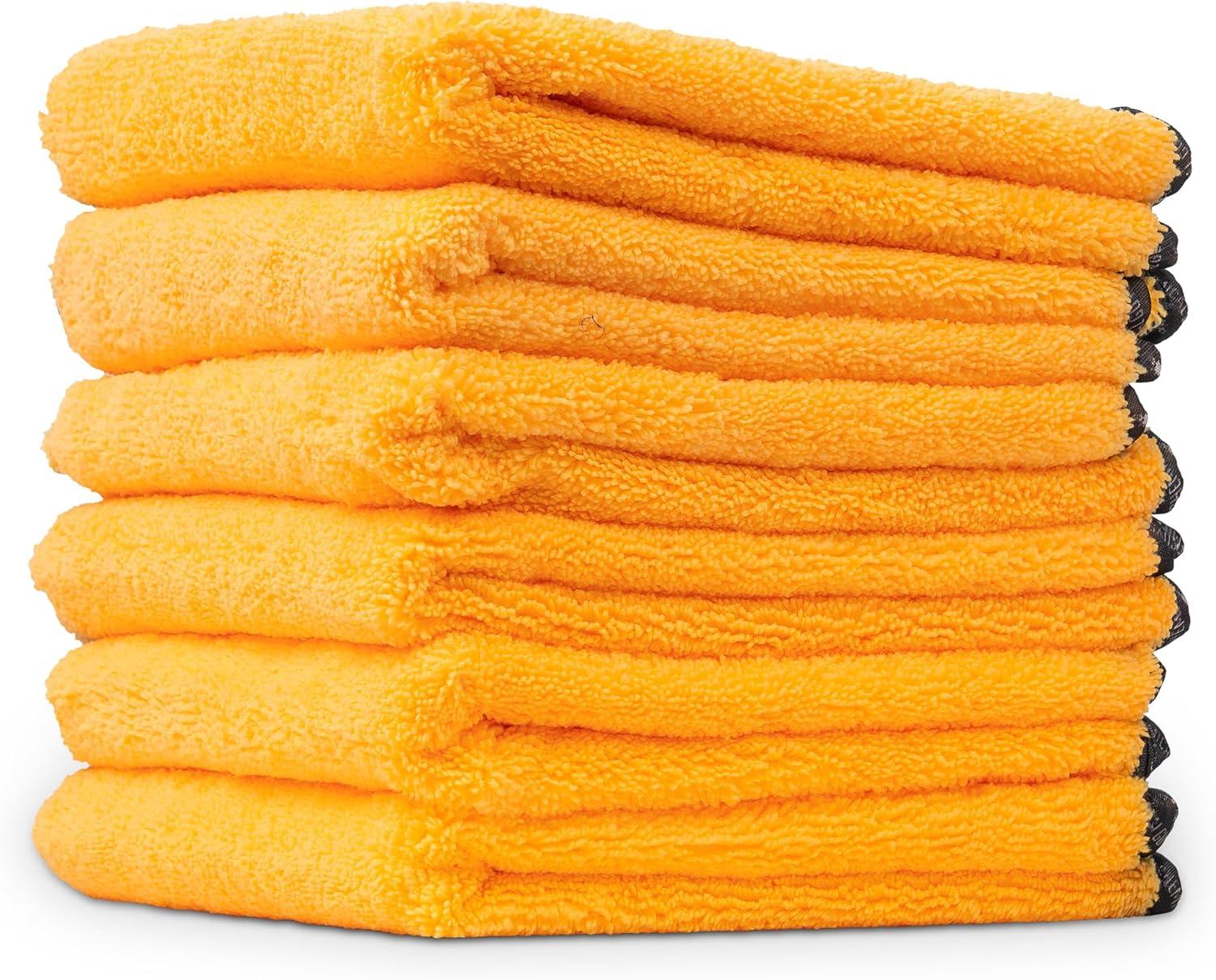 imageChemical Guys MIC50706 Professional Grade Premium Microfiber Towel Gold 16 in x 24 in Pack of 624x16