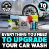 imageChemical Guys HOL148 10Piece Arsenal Builder Car Wash Kit with Foam Gun Bucket 4 Towels Wash Mitt and 3 16 oz Car Cleaning Chemicals Works wGarden Hose  2024 VersionHOL148