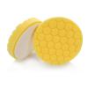 imageChemical Guys BUFX104HEX4 BUFX104HEX4 HexLogic LightMedium Polishing Pad White 45 Inch Pad made for 4 Inch backing platesHeavy Cutting