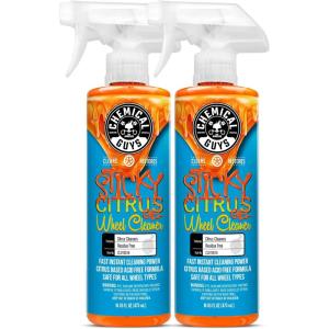 imageChemical Guys CLD105 Sticky Citrus Wheel Cleaner Gel Safe For All Wheel Types Works on Cars Trucks SUVs Motorcycles RVs ampamp More 128 fl oz 1 Gallon16 Fl Oz Pack of 2
