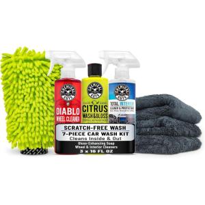 imageChemical Guys HOL148 10Piece Arsenal Builder Car Wash Kit with Foam Gun Bucket 4 Towels Wash Mitt and 3 16 oz Car Cleaning Chemicals Works wGarden Hose  2024 VersionHOL357