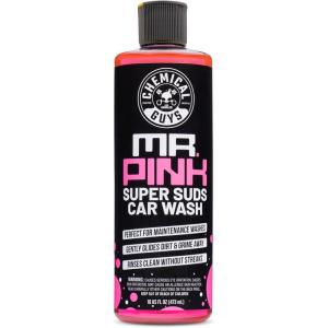 imageChemical Guys Mr Pink Foaming Car Wash Soap HighSuds pHBalanced Car Shampoo Safe for Wax ampamp Sealants Works with Foam Cannons ampamp Bucket Wash Safe on All Paint Finishes 16 oz Candy Scent16 Fl Oz Pack of 1