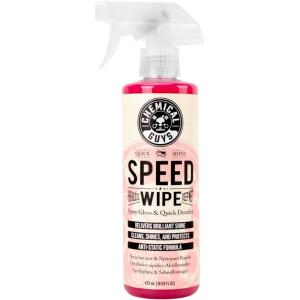 imageChemical Guys WAC20216 Speed Wipe Quick Detailer Safe for Cars Trucks SUVs Motorcycles RVs ampamp More 16 fl oz Cherry Scent16 Fl Oz Pack of 1