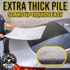 imageChemical Guys MIC1995GGB Mammoth Bundle  1 Blue Woolly Mammoth Microfiber Dryer Towels 36quotx 25quot 2 Grey Woolly Mammoth Microfiber Dryer Towel 36quotx 25quot Cars Trucks Pets Messes  3 Towel Kit3 Pack