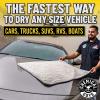 imageChemical Guys MIC1995GGB Mammoth Bundle  1 Blue Woolly Mammoth Microfiber Dryer Towels 36quotx 25quot 2 Grey Woolly Mammoth Microfiber Dryer Towel 36quotx 25quot Cars Trucks Pets Messes  3 Towel Kit3 Pack
