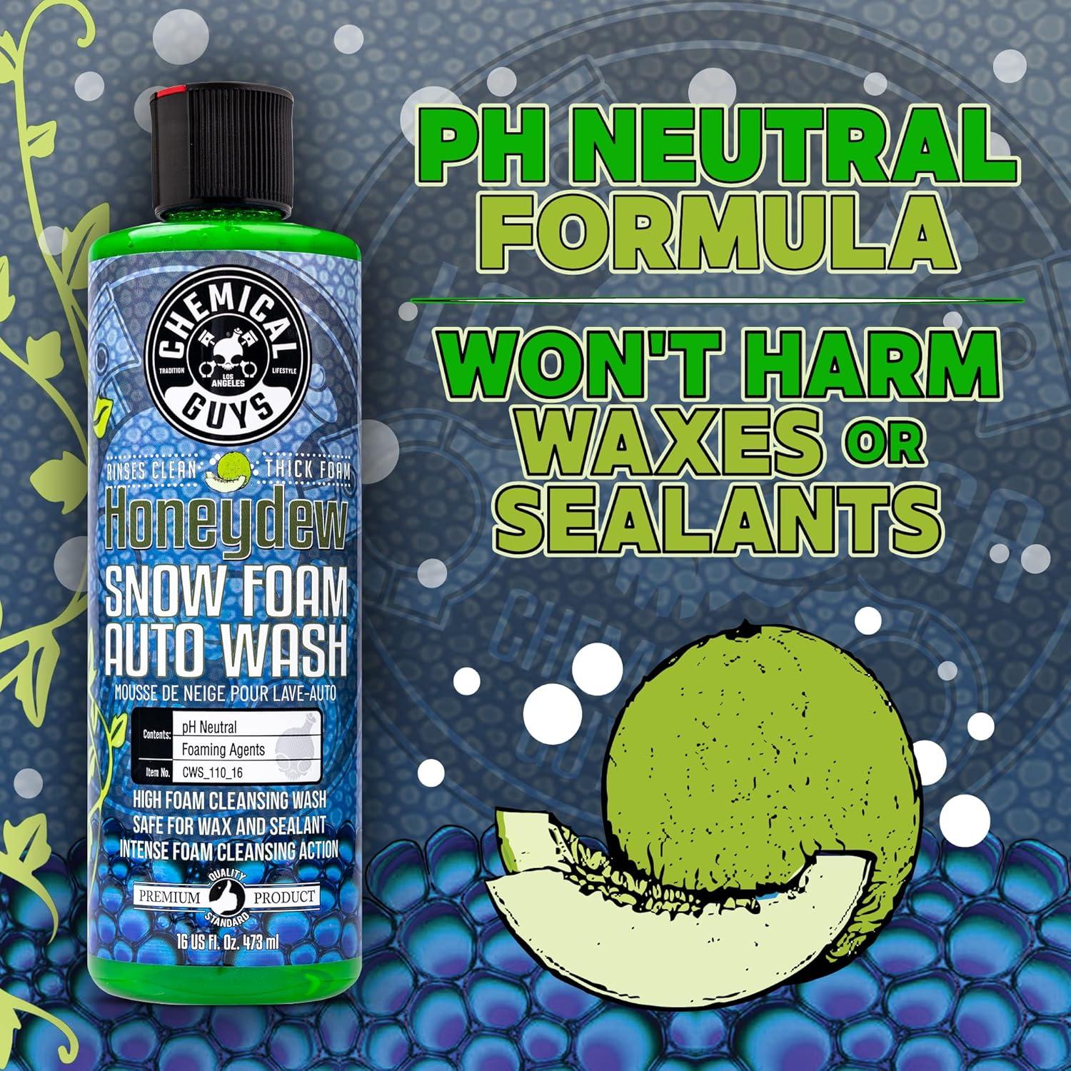 imageChemical Guys HOL316 Ultimate Snow Foam Car Wash Combo Kit 16 Fl Oz Pack of 2128 Fl Oz Pack of 1