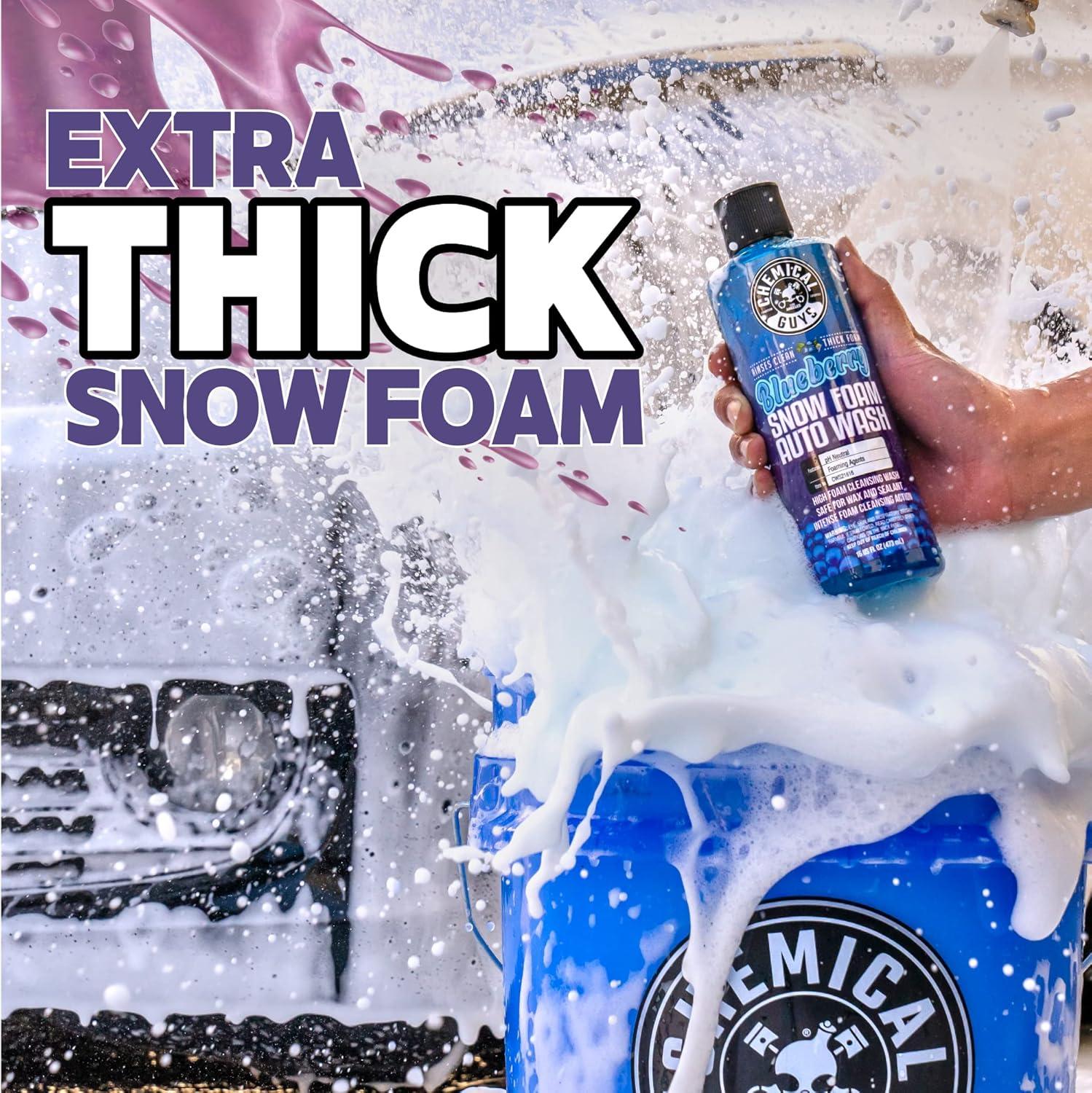 imageChemical Guys HOL316 Ultimate Snow Foam Car Wash Combo Kit 16 Fl Oz Pack of 216 Fl Oz Pack of 1