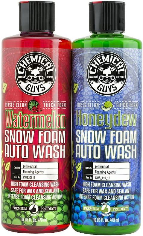 imageChemical Guys HOL316 Ultimate Snow Foam Car Wash Combo Kit 16 Fl Oz Pack of 216 Fl Oz Pack of 2