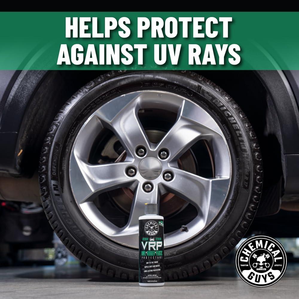 imageChemical Guys VRP New Car Scent  Vinyl Rubber and Plastic Protectant Super Shine Dressing for Tires Trim and More Safe for Cars Trucks SUVs ampamp More 32 Fl oz  TVD1213216 oz Pack of 1