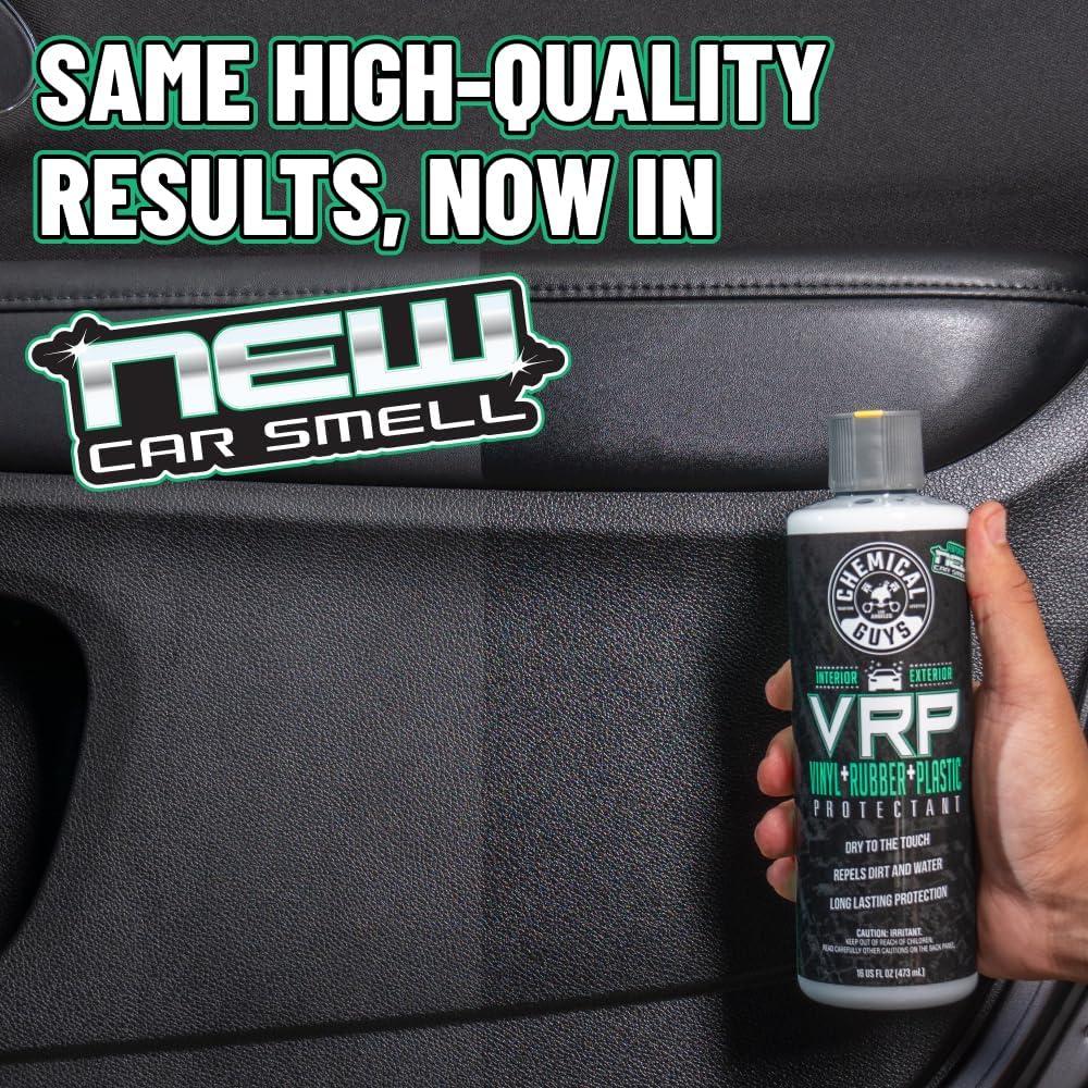 imageChemical Guys VRP New Car Scent  Vinyl Rubber and Plastic Protectant Super Shine Dressing for Tires Trim and More Safe for Cars Trucks SUVs ampamp More 32 Fl oz  TVD1213216 oz Pack of 1