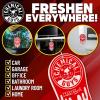 imageChemical Guys Hanging Air Freshener Fresh Cherry Scent 6 Pack Great for Cars Trucks SUVs RVs Home Garage Workspace Dorm Room ampamp More 2 x 3 Packs  AIR40602