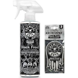 imageChemical Guys Fresh Cherry Blast Air Freshener and Odor Eliminator 16 fl oz with 3 Pack of Hanging Air Fresheners Great for Cars Trucks SUVs RVs Home Office Dorm Room ampamp MoreFrost