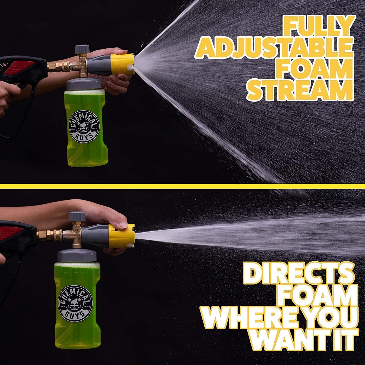 imageChemical Guys HOL363 16Piece Arsenal Builder Ceramic Car Wash ampamp Protection Kit with Big Mouth Max Release Foam Cannon Bucket and 6 16 oz Car Care Cleaning Chemicals Works wPressure WashersHOL363