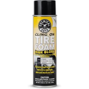 imageChemical Guys TVDSPRAY103 Cling On Tire Foam High Gloss 3 in 1 Cleaner Protectant ampamp Dressing Works on Cars Trucks SUVs Motorcycles RVs ampamp More 16 fl oz