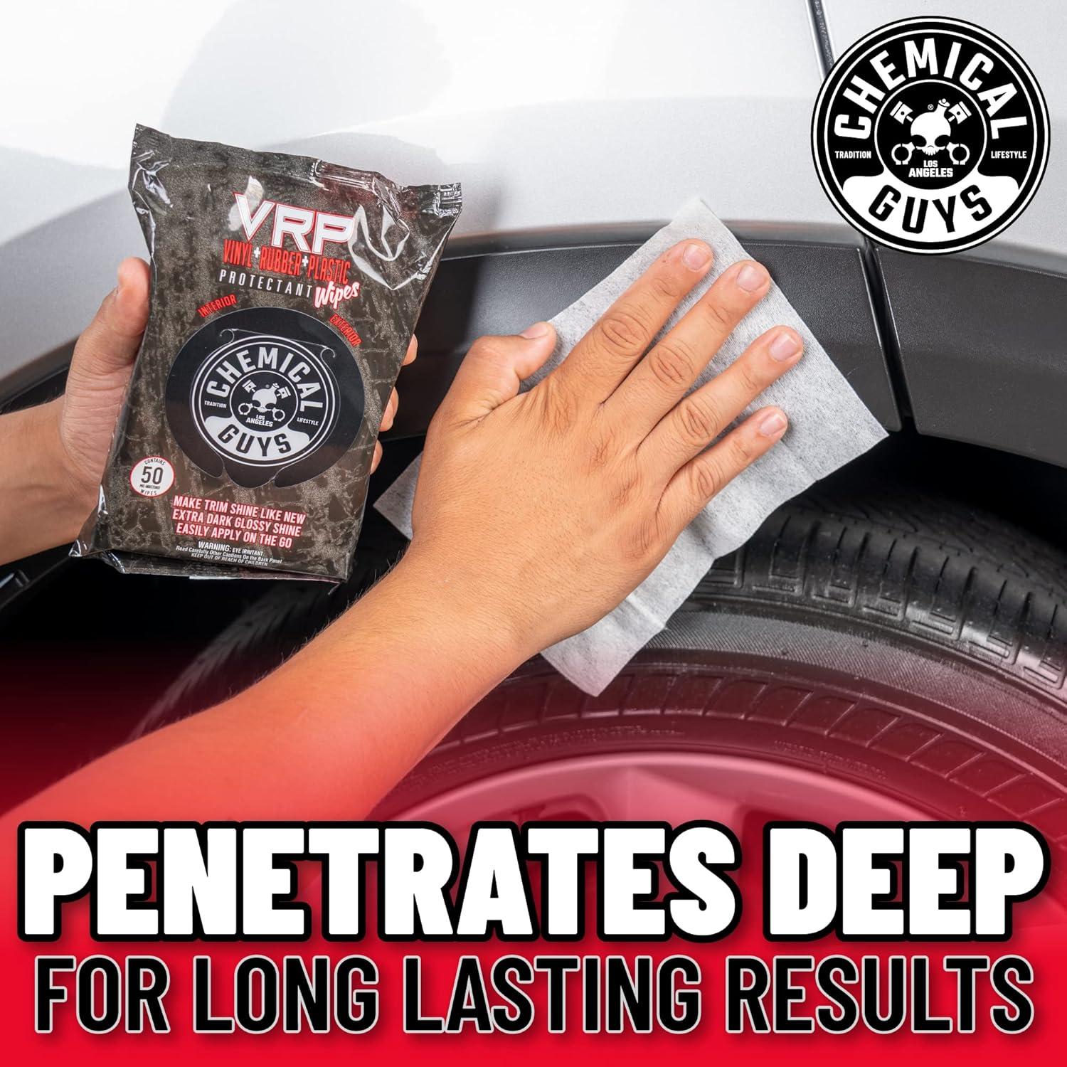 imageChemical Guys PMWSPI22050 Total Interior ampamp Protectant PMWSPI66350 Inner Clean ampamp PMWTVD10750 VRP Shine ampamp Protect Wipes Variety 3 Pack Safe for Cars Trucks SUVs Jeeps RVs ampamp More 150 Ct 3 Pack3 Pack