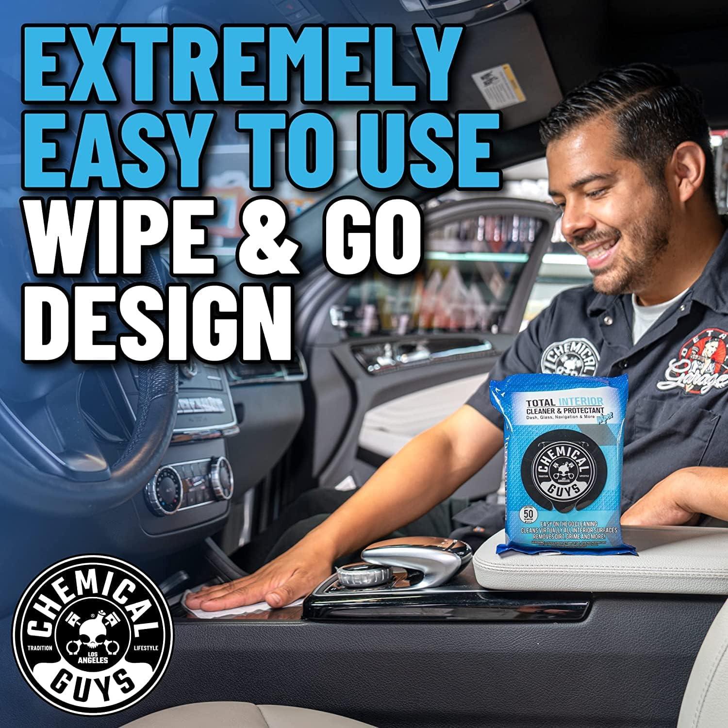 imageChemical Guys PMWSPI22050 Total Interior ampamp Protectant PMWSPI66350 Inner Clean ampamp PMWTVD10750 VRP Shine ampamp Protect Wipes Variety 3 Pack Safe for Cars Trucks SUVs Jeeps RVs ampamp More 150 Ct 3 Pack3 Pack