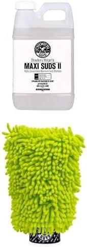 imageChemical Guys CWS101 MaxiSuds II Foaming Car Wash Soap Works with Foam CannonsGuns or Bucket Washes Safe for Cars Trucks Motorcycles RVs ampamp More 128 fl oz 1 Gallon Cherry Scent64 oz