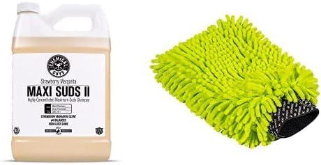 imageChemical Guys CWS101 MaxiSuds II Foaming Car Wash Soap Works with Foam CannonsGuns or Bucket Washes Safe for Cars Trucks Motorcycles RVs ampamp More 128 fl oz 1 Gallon Cherry Scent128 oz
