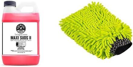 imageChemical Guys CWS101 MaxiSuds II Foaming Car Wash Soap Works with Foam CannonsGuns or Bucket Washes Safe for Cars Trucks Motorcycles RVs ampamp More 128 fl oz 1 Gallon Cherry Scent64 oz
