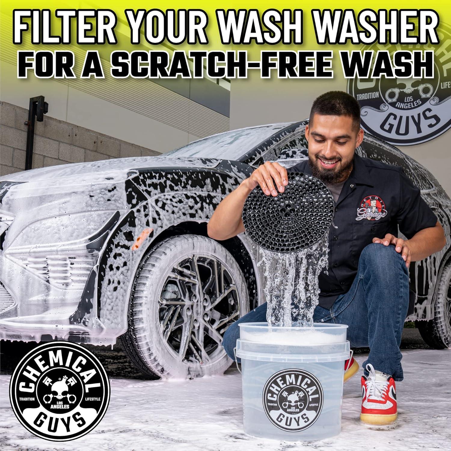imageChemical Guys CWS101 MaxiSuds II Foaming Car Wash Soap Works with Foam CannonsGuns or Bucket Washes Safe for Cars Trucks Motorcycles RVs ampamp More 128 fl oz 1 Gallon Cherry Scent16 oz